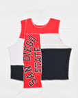 Upcycled SDSU Scrappy Tank Top