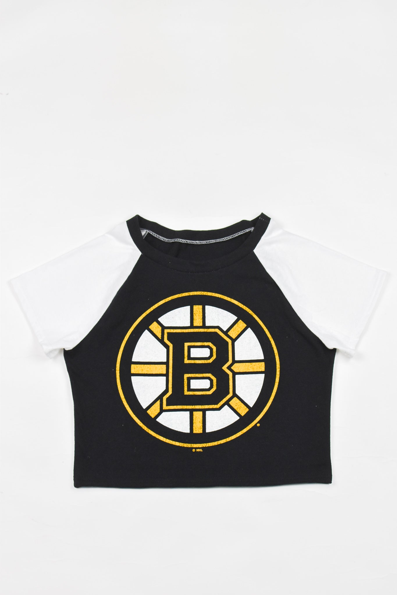 Upcycled Bruins Baby Tee