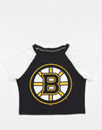 Upcycled Bruins Baby Tee