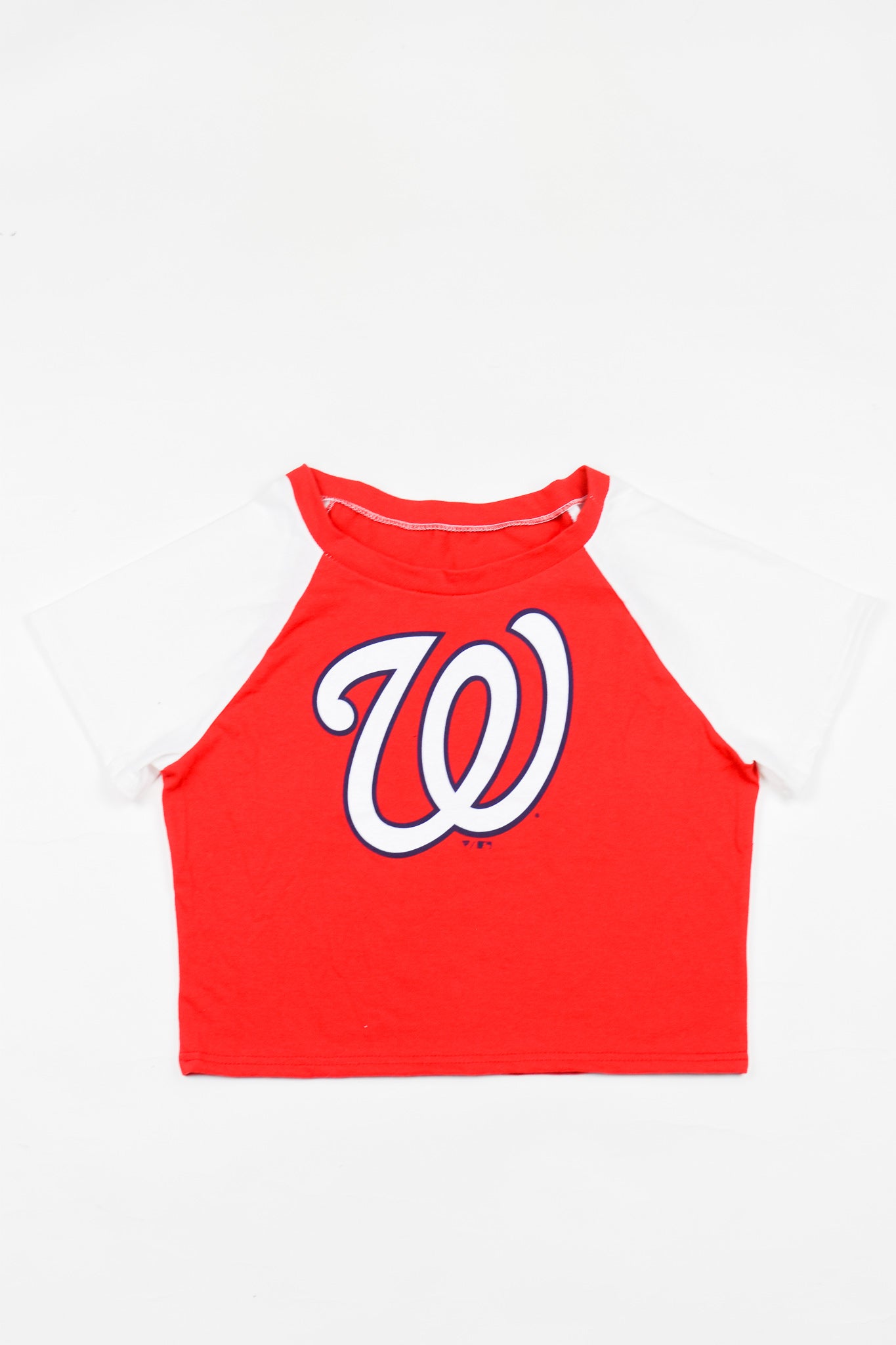 Upcycled Nationals Baby Tee