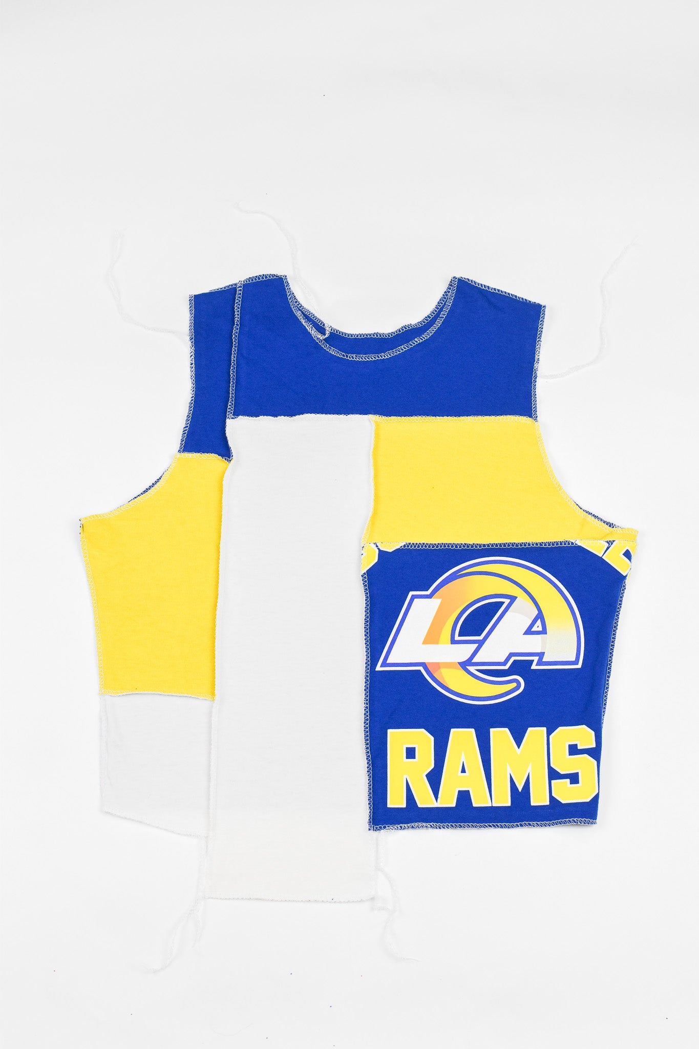 Upcycled Colts Scrappy Tank Top - Tonguetied Apparel