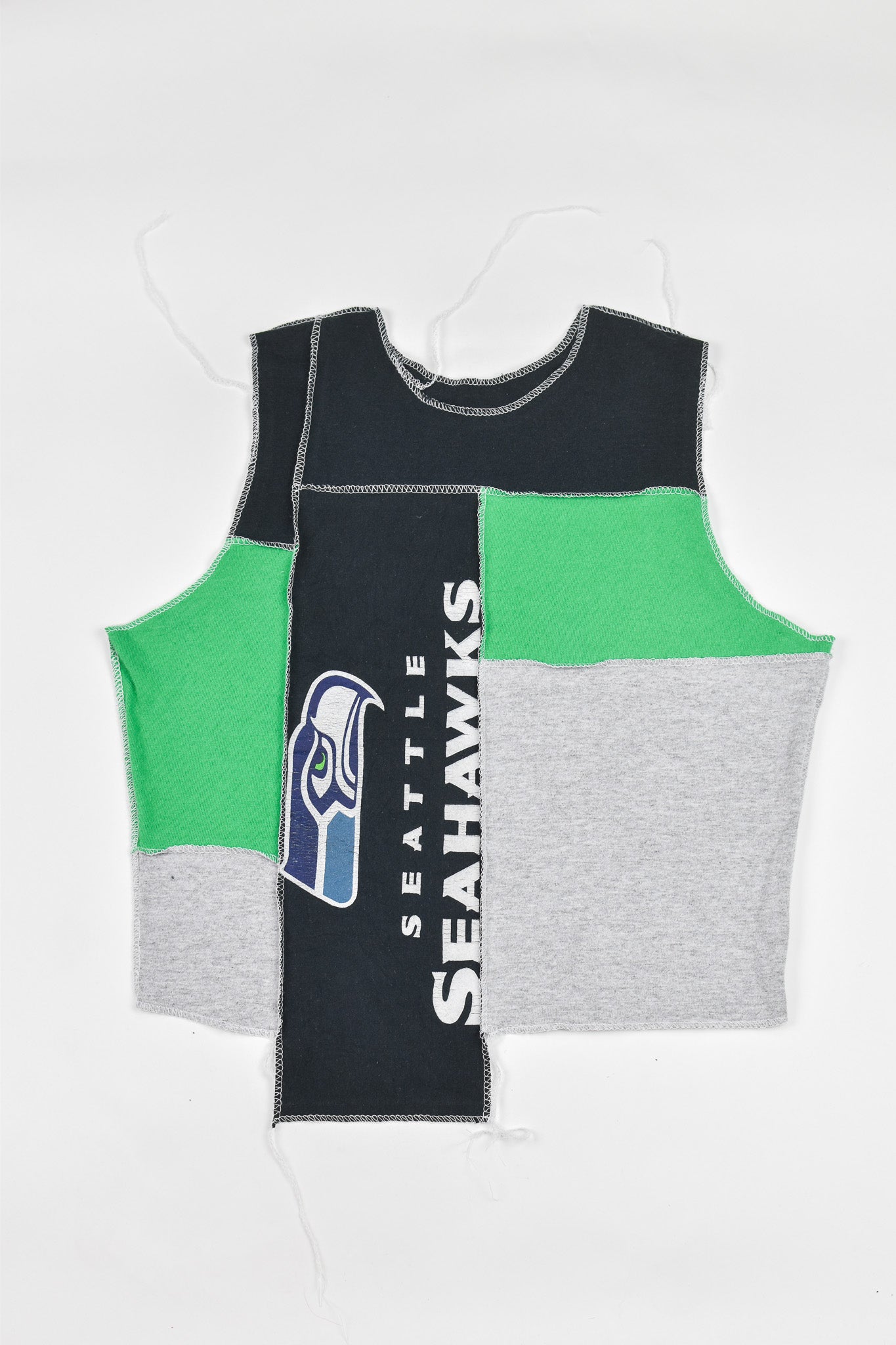 Upcycled Raiders Scrappy Tank Top - Tonguetied Apparel