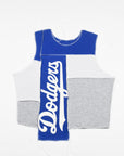 Upcycled Dodgers Scrappy Tank Top