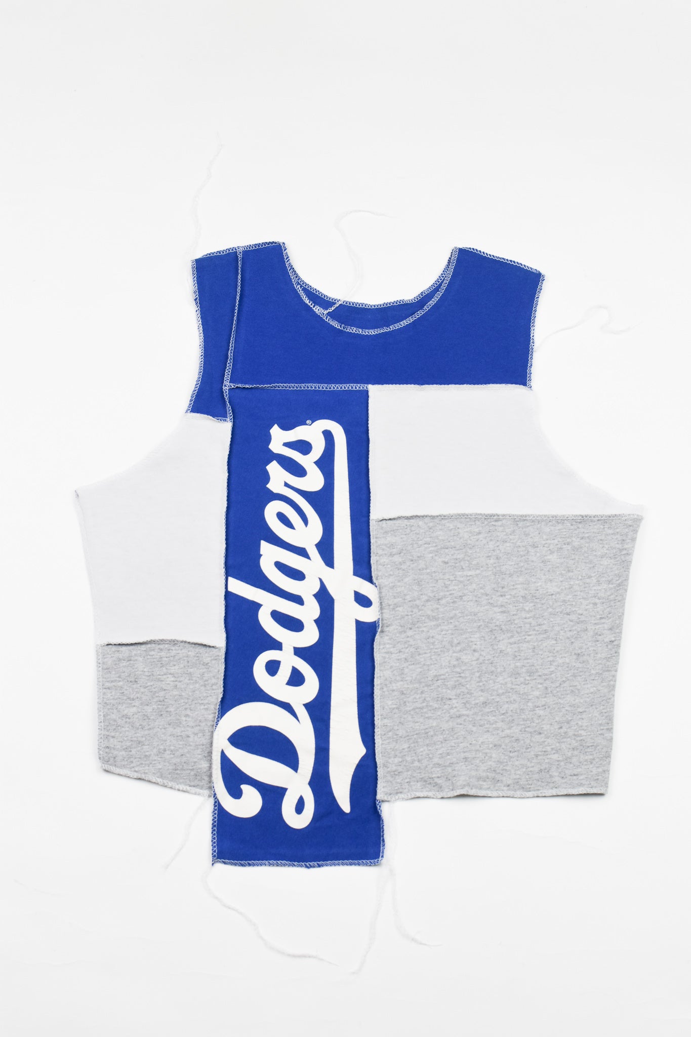 Upcycled Dodgers Scrappy Tank Top