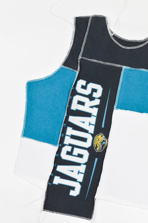 Upcycled Jaguars Scrappy Tank Top