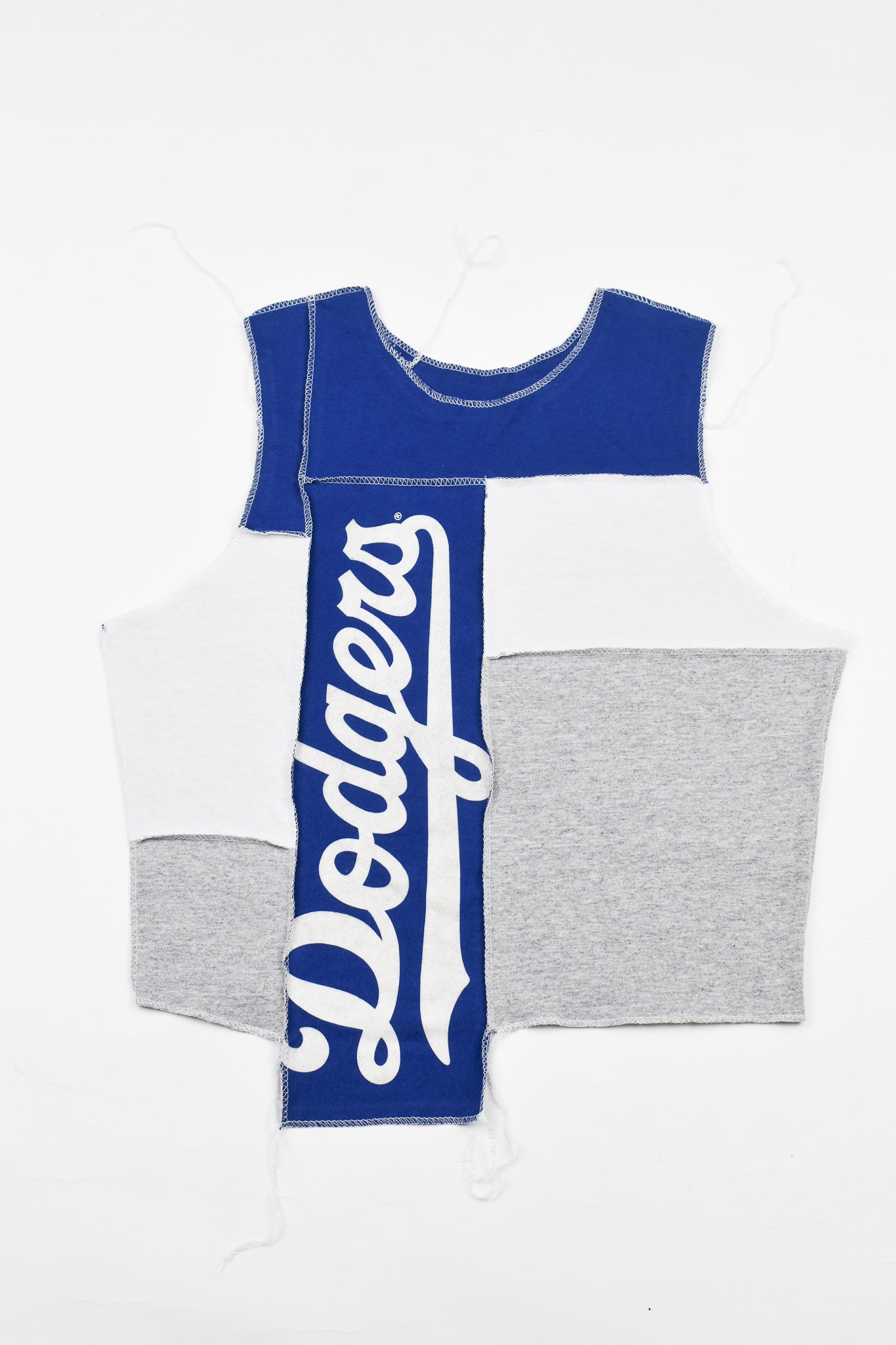 Upcycled Dodgers Scrappy Tank Top
