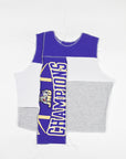 Upcycled James Madison Scrappy Tank Top