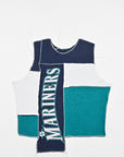 Upcycled Mariners Scrappy Tank Top