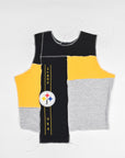 Upcycled Steelers Scrappy Tank Top