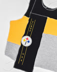 Upcycled Steelers Scrappy Tank Top