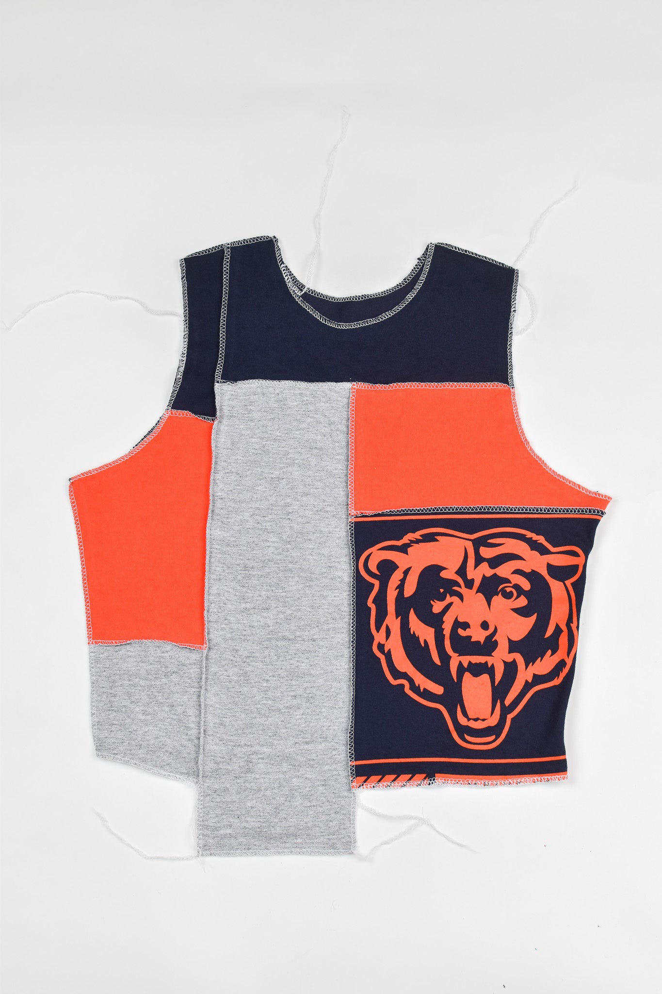 Upcycled Giants Baby Tee *MADE TO ORDER* - Tonguetied Apparel