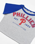 Upcycled Phillies Baby Tee