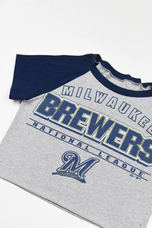 Upcycled Brewers Baby Tee