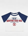 Upcycled Red Sox Baby Tee