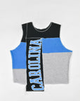 Upcycled Panthers Scrappy Tank Top