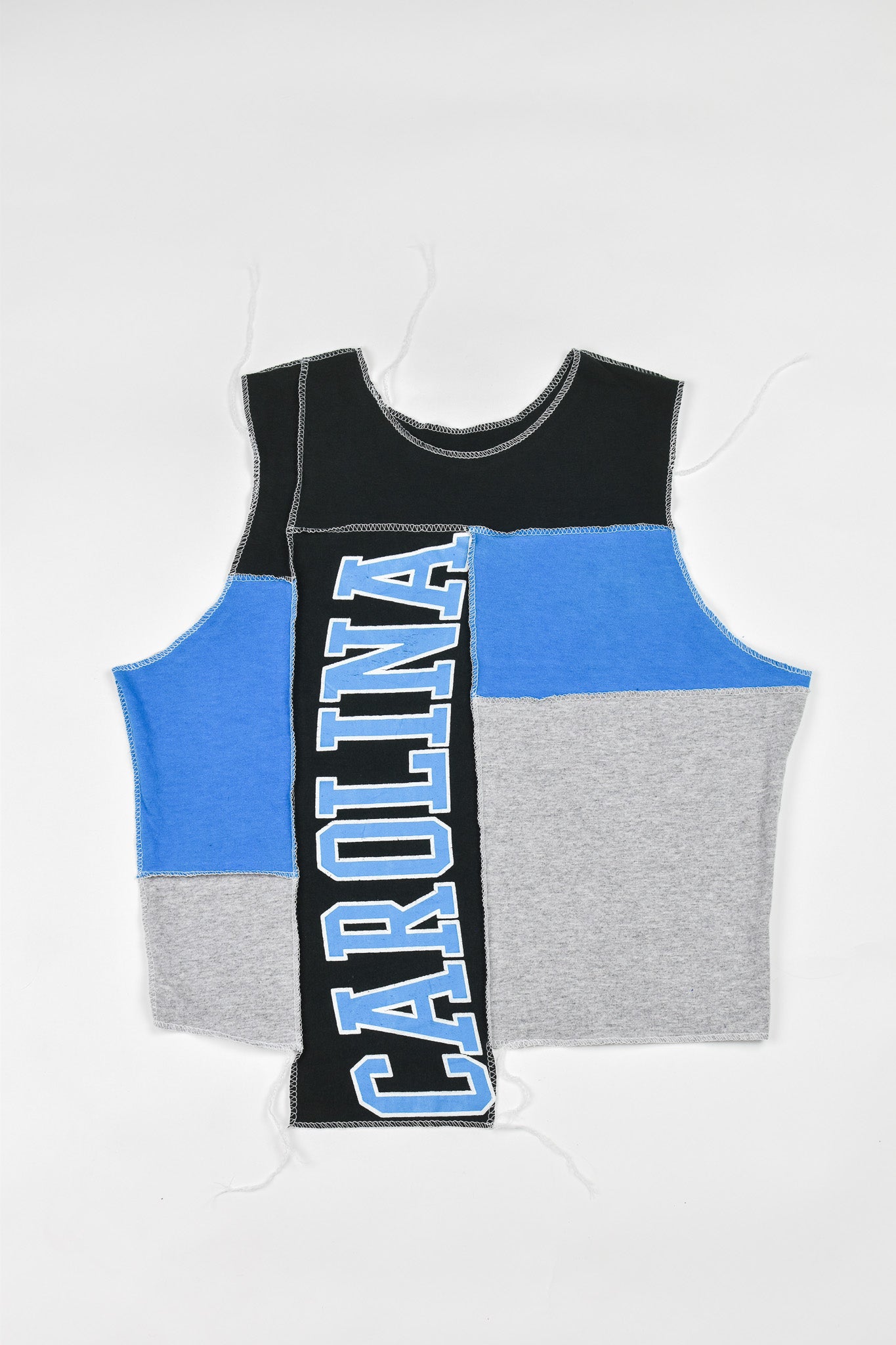 Upcycled Panthers Scrappy Tank Top