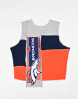 Upcycled Broncos Scrappy Tank Top