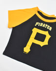 Upcycled Pirates Baby Tee