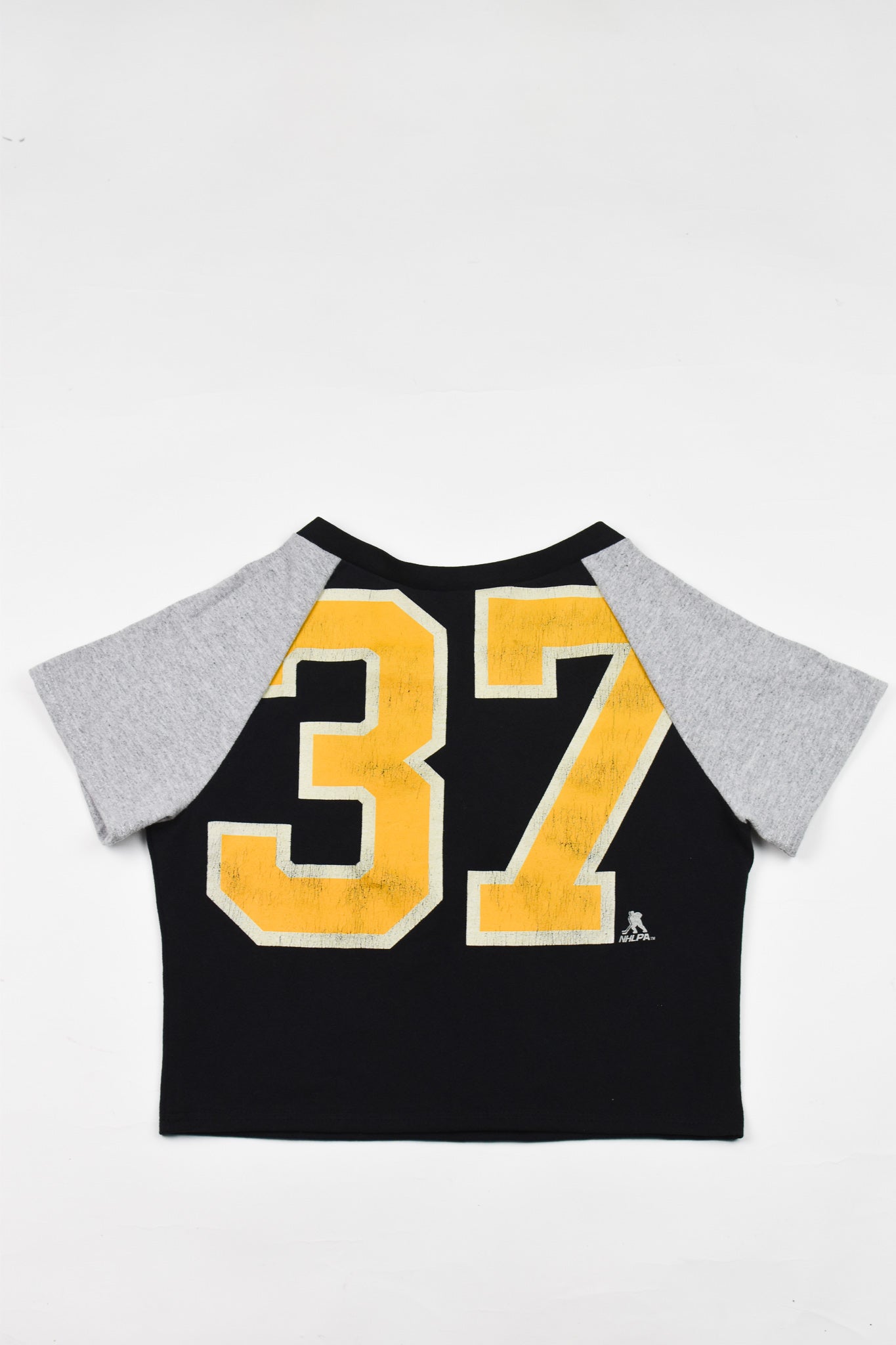 Upcycled Bruins Baby Tee