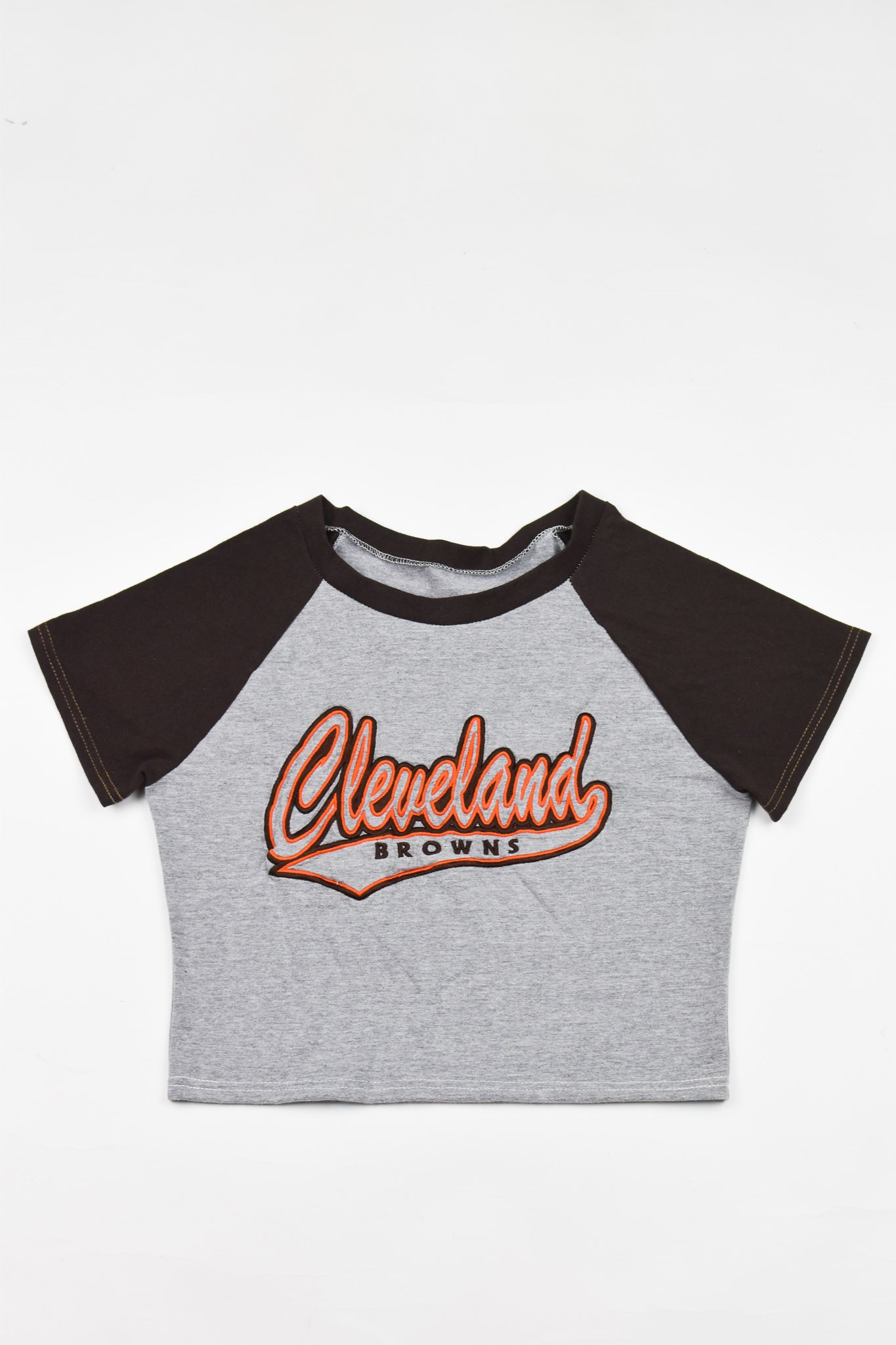 Upcycled Browns Baby Tee