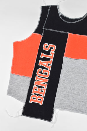 Upcycled Bengals Scrappy Tank Top