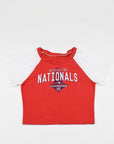 Upcycled Nationals Baby Tee