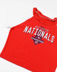 Upcycled Nationals Baby Tee