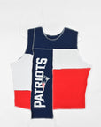 Upcycled Patriots Scrappy Tank Top