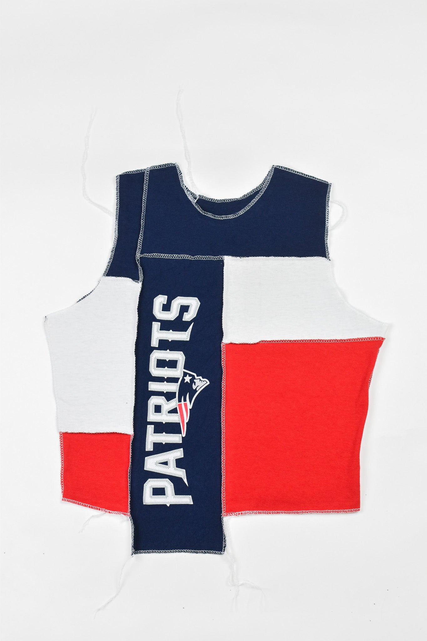 Upcycled Rangers Scrappy Tank Top - Tonguetied Apparel