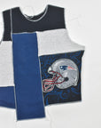 Upcycled Patriots Scrappy Tank Top