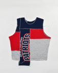 Upcycled Patriots Scrappy Tank Top