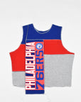 Upcycled 76ers Scrappy Tank Top