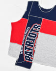 Upcycled Patriots Scrappy Tank Top