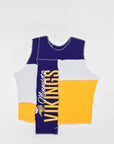 Upcycled Vikings Scrappy Tank Top