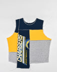 Upcycled Chargers Scrappy Tank Top