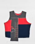 Upcycled Texans Scrappy Tank Top