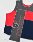 Upcycled Texans Scrappy Tank Top