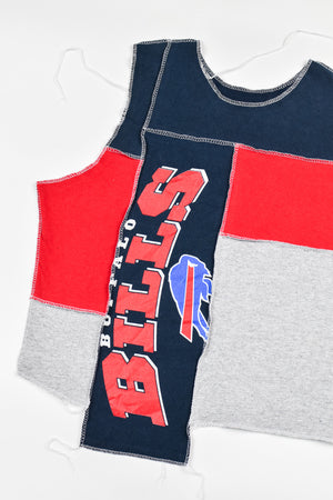 Upcycled Bills Scrappy Tank Top