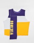 Upcycled Vikings Scrappy Tank Top