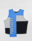 Upcycled Panthers Scrappy Tank Top