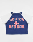 Upcycled Red Sox Baby Tee