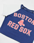 Upcycled Red Sox Baby Tee