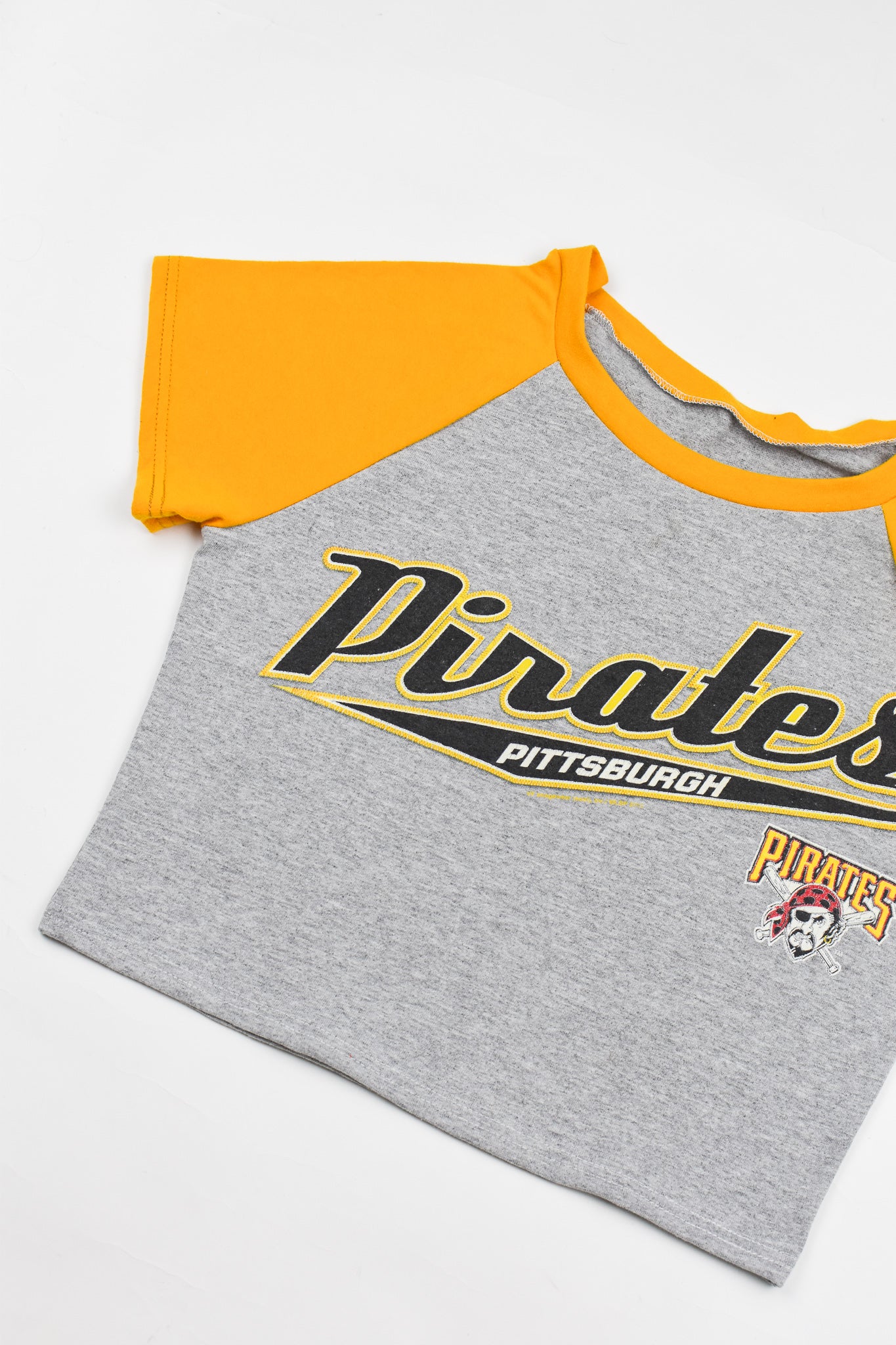 Upcycled Pirates Baby Tee