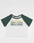 Upcycled Athletics Baby Tee