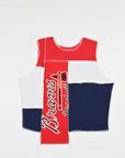 Upcycled Braves Scrappy Tank Top