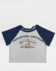 Upcycled Astros Baby Tee