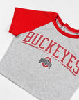 Upcycled Ohio State Baby Tee