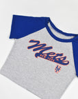 Upcycled Mets Baby Tee