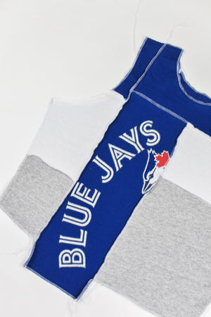 Upcycled Blue Jays Scrappy Tank Top