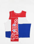 Upcycled Phillies Scrappy Tank Top